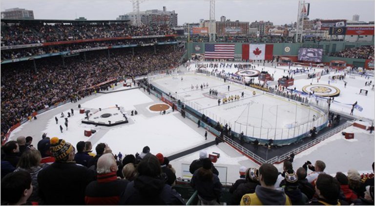 NHL Winter Classic upon ArmorDeck Ice
